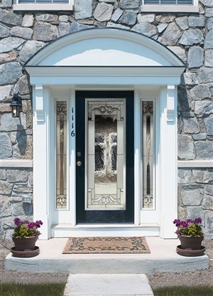 Insulated steel and fibreglass doors 6